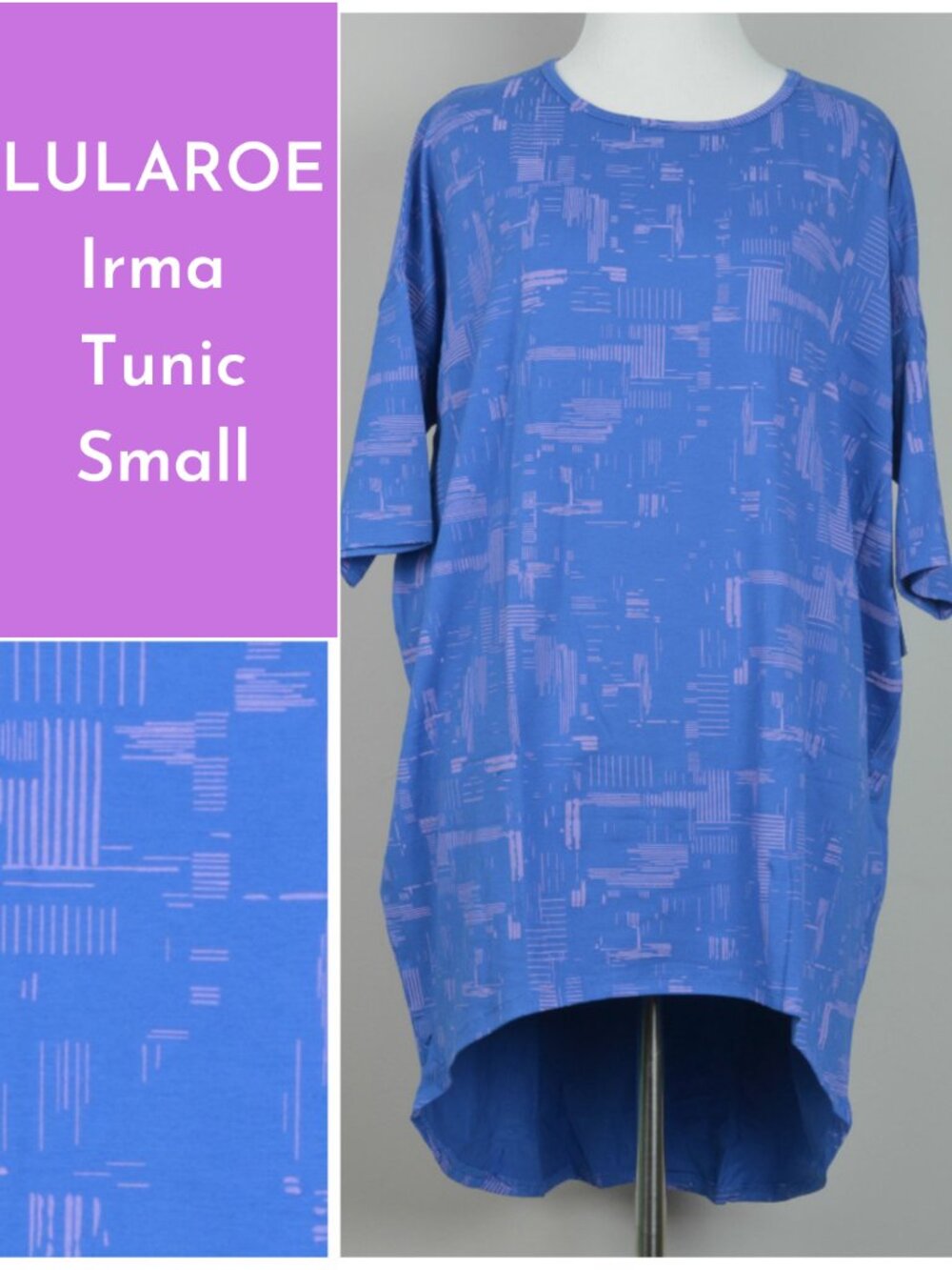 NWT Small Line Print Irma